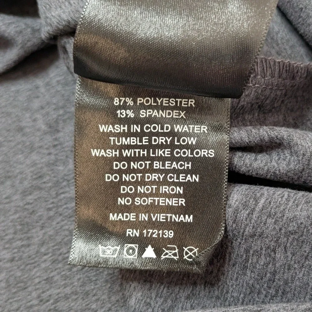 Breezy Gimme Quarter Zip Men's 4XL Dark Gray Golf Performance Bob Does Sports